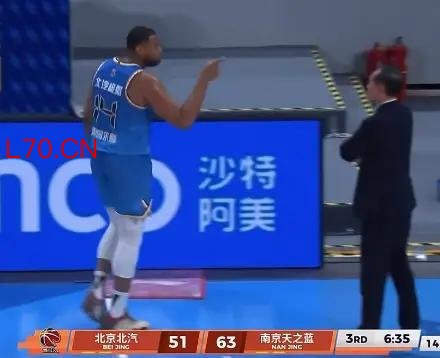 6中0还怒指主帅？北京男篮外援被换下后狂喷许利民 他下场球队就逆转 执教危机加剧