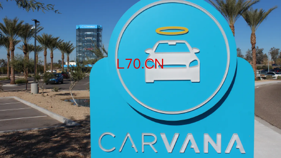 亚利桑那州坦佩市，Carvana门店及其标志性的汽车自动售卖机装置