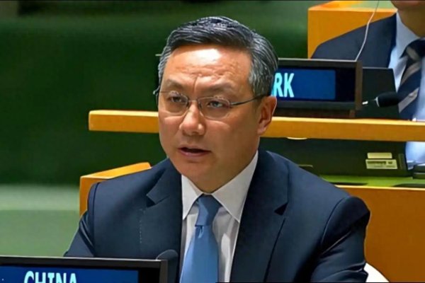中国贷款被停, 美国刚发祝贺, 中方联合国的发言, 撕碎特朗普面具