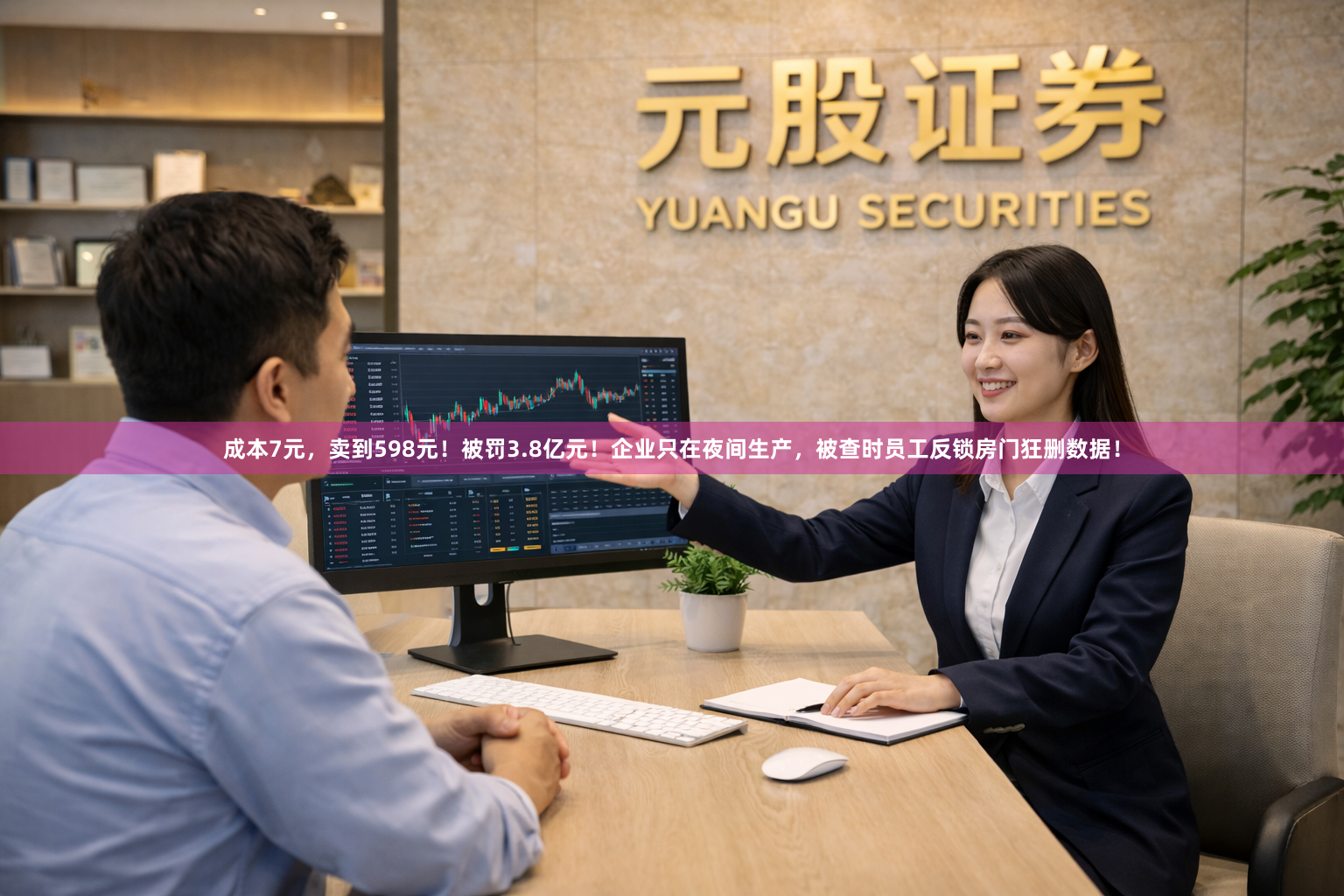 成本7元，卖到598元！被罚3.8亿元！企业只在夜间生产，被查时员工反锁房门狂删数据！